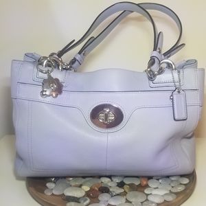 Coach periwinkle purse